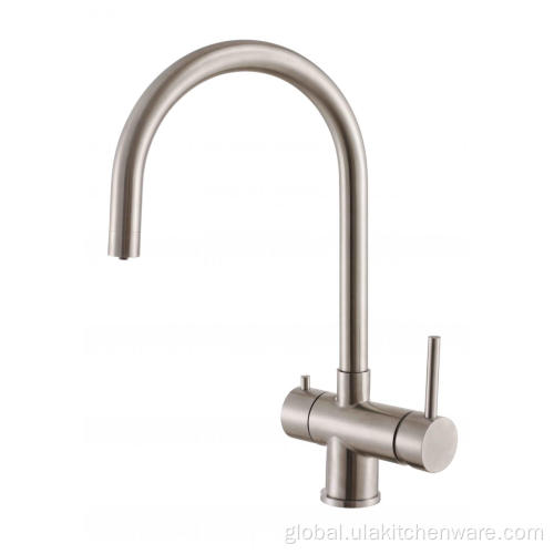 304ss three way kitchen faucet